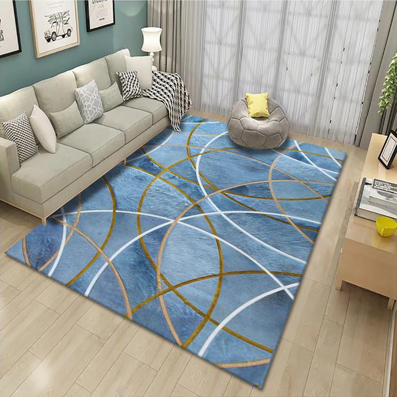 Geometric Patterned Area Rug Bowlift