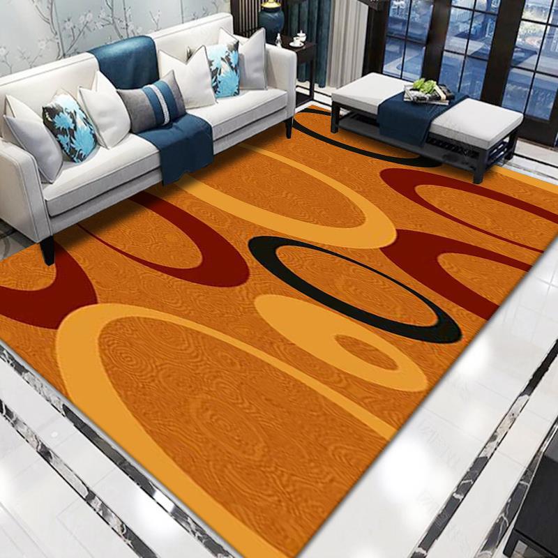 Geometric Pattern Area Rug Bowlift