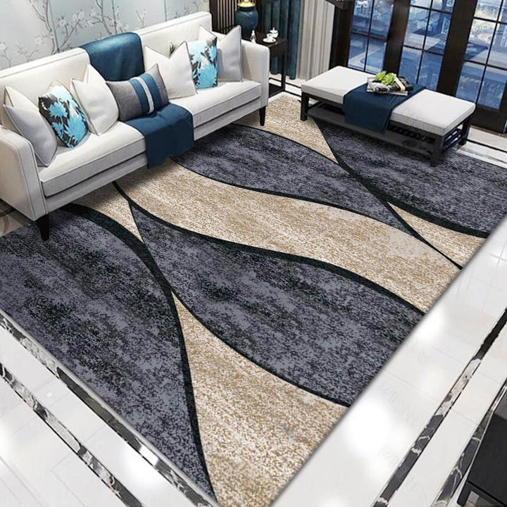 Geometric Pattern Area Rug Bowlift