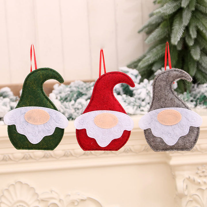 Decorative Felt Gnome Ornament Bowlift