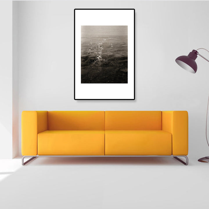 BowLift | Textured Ocean Surface Wall Art Tropical Canvas Print for Home Decor, Multiple Sizes