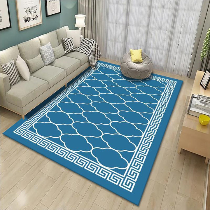 Geometric Patterned Area Rug Bowlift