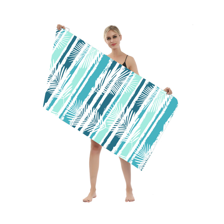 Multifunctional beach towel in creative mandala design Bowlift