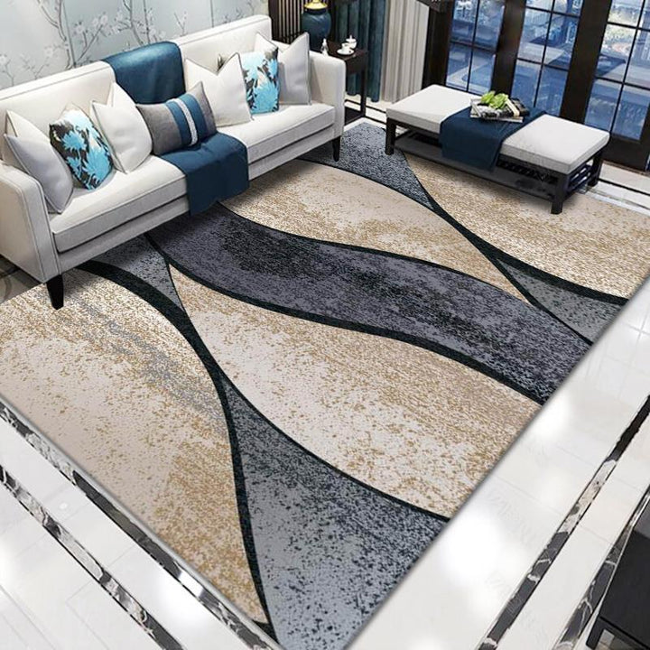 Geometric Pattern Area Rug Bowlift