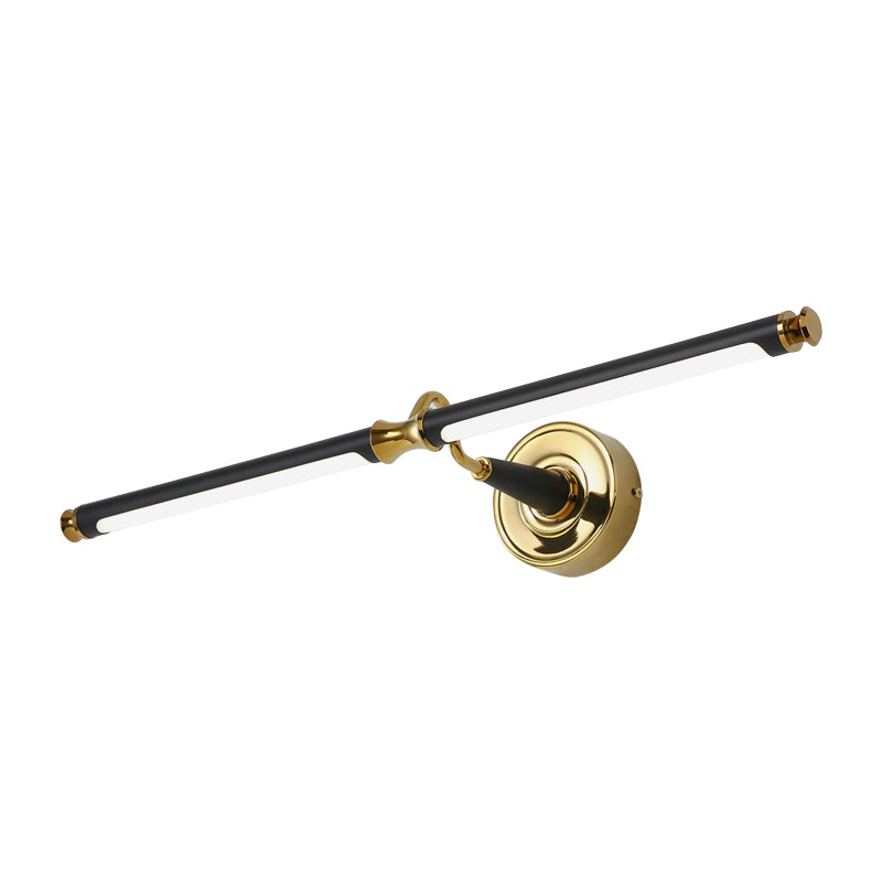 BowLift | Metal Streamlined Wall Light Simplicity LED Mirror Light in Black