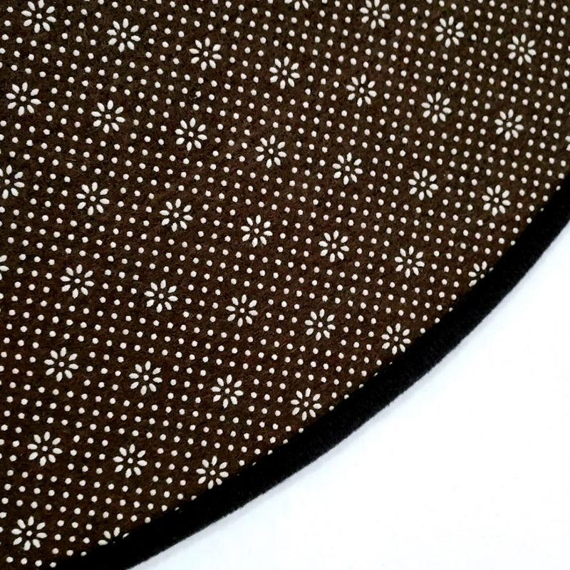 Blue Marble Surface Pattern Carpet Polyester Minimalist Carpet Washable Non-Slip Back Carpet for Decoration | Bowlift