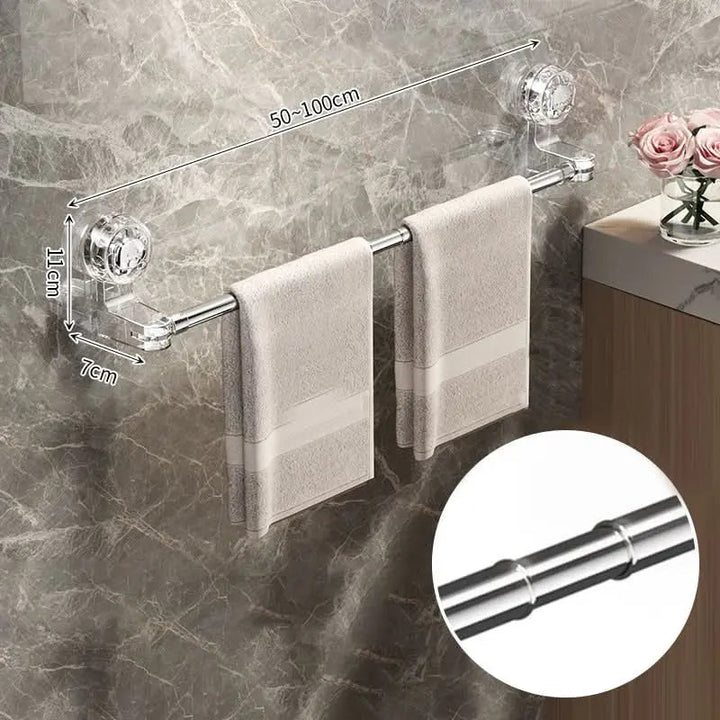 FlexiGrip Towel Holder — Unleash your space freedom with stylish organization without drill holes! | Bowlift