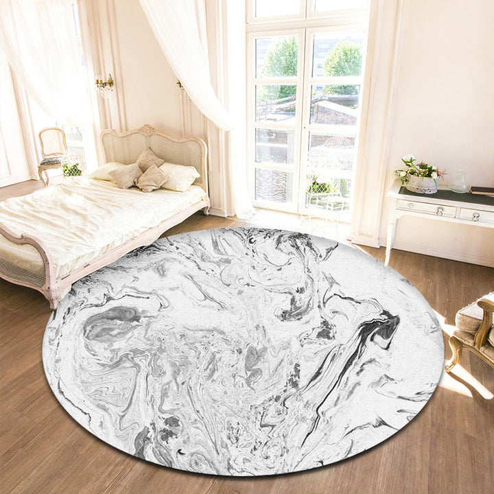 BowLift | Contemporary Bedroom Carpet Multicolor Abstract Rug Synthetic Washable Non-Slip Pet-Friendly Indoor Rug