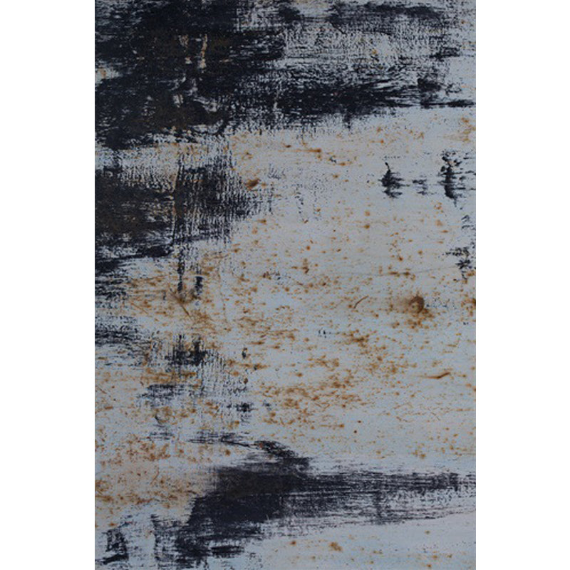 BowLift | Dark Grey Industrial Carpet Polyester Abstract Pattern Carpet Pet Friendly Non-Slip Washable Rug for Living Room