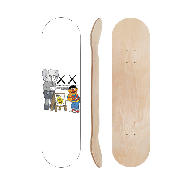Cartoon-Inspired Skate Deck Bowlift