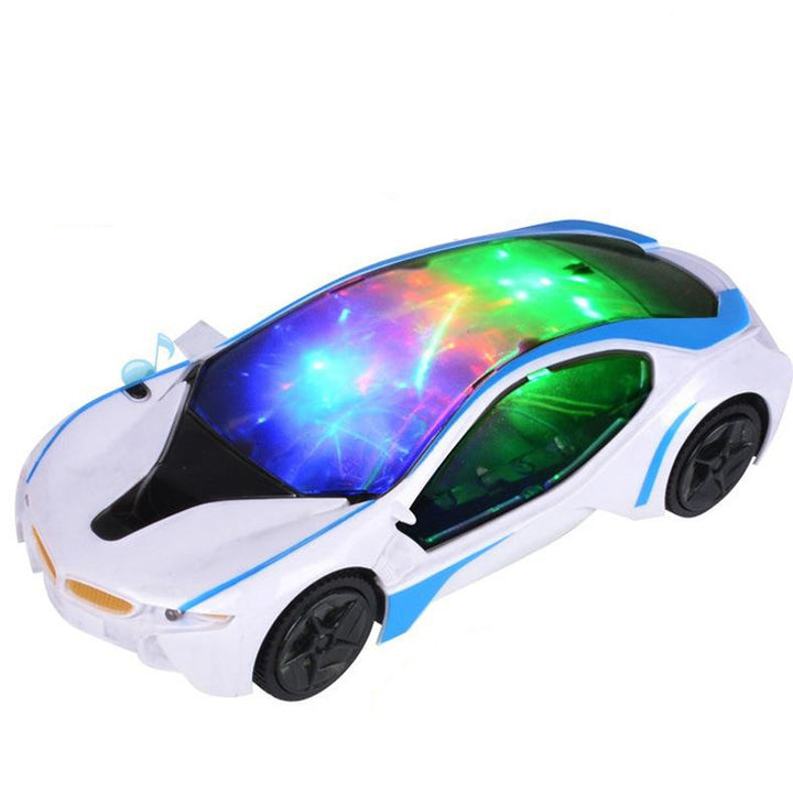 Light-Up Musical Remote Control Racing Car Bowlift