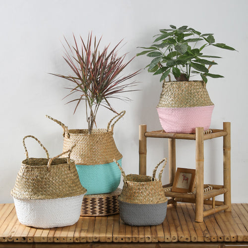 Bohemian Woven Storage Basket Bowlift
