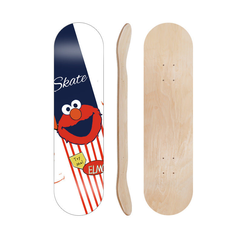 Cartoon-Inspired Skate Deck Bowlift