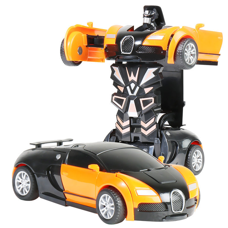 Transforming Racing Robot Car Toy Bowlift