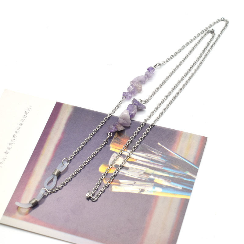 Amethyst Pendant Necklace Bowlift