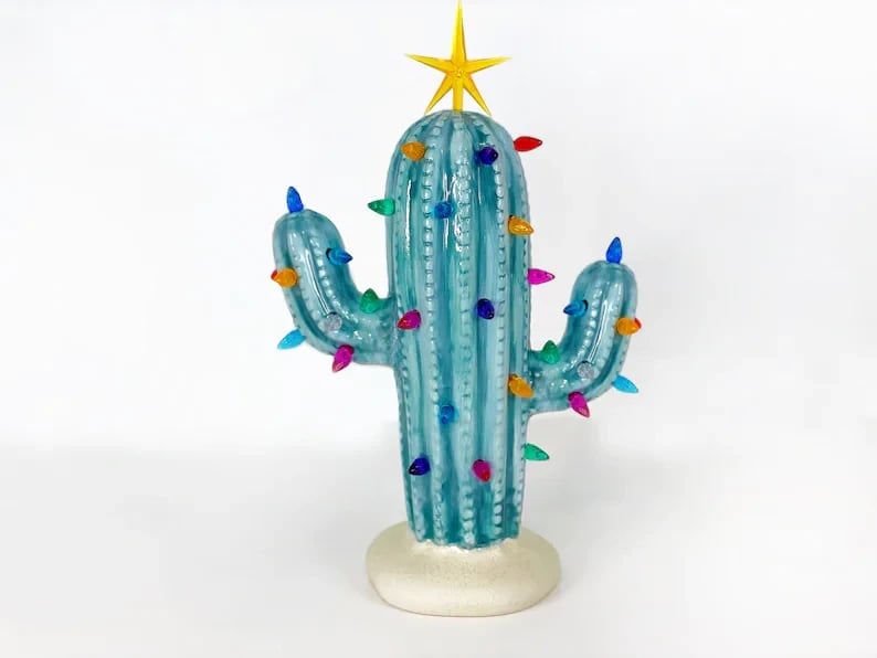 BowLift | Vintage Christmas Luminous Cactus