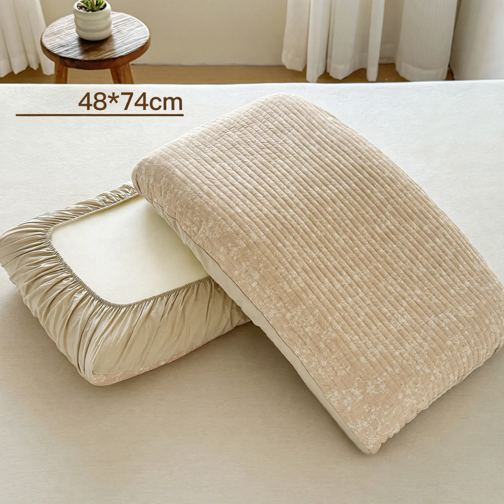 Pillowcase, cotton, 48 × 74 cm