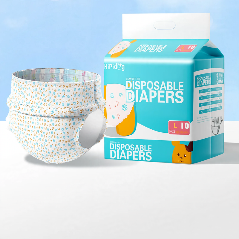 Disposable hygiene diapers for dogs