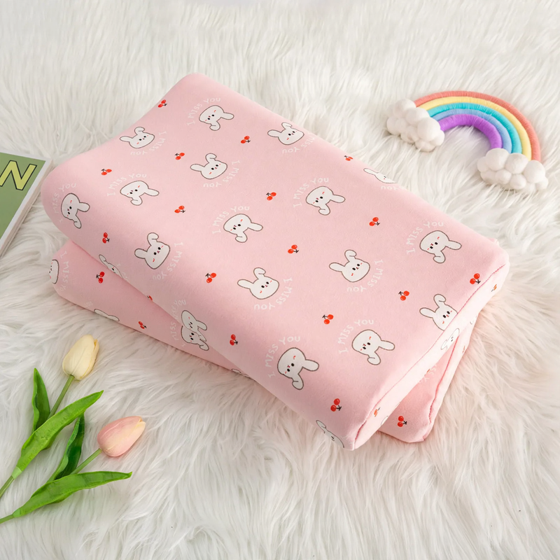 Pillowcase for children's latex pillow, cotton