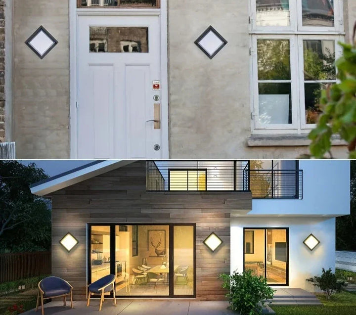 Durable LED wall light for outdoor use - Weatherproof and energy-saving outdoor lighting, ideal for garden and terrace | Bowlift