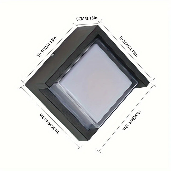 Durable LED wall light for outdoor use - Weatherproof and energy-saving outdoor lighting, ideal for garden and terrace | Bowlift