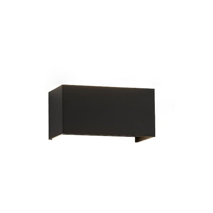 BowLift | Modern waterproof rectangular LED wall light for outdoor use with up and down lighting