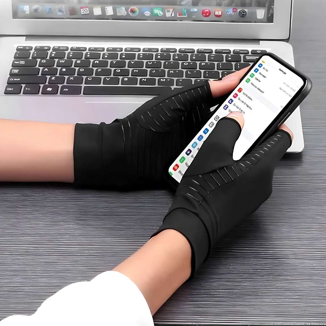 ArthriFlex Compression Gloves for Arthritis Relief | Daily Use - Improved Comfort Bowlift