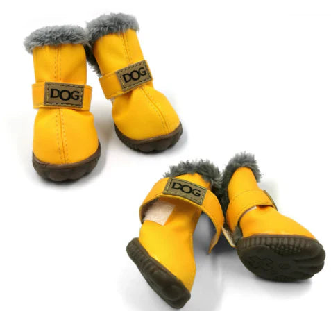Warm Snow Boots for Dogs – FrostPaw Bowlift