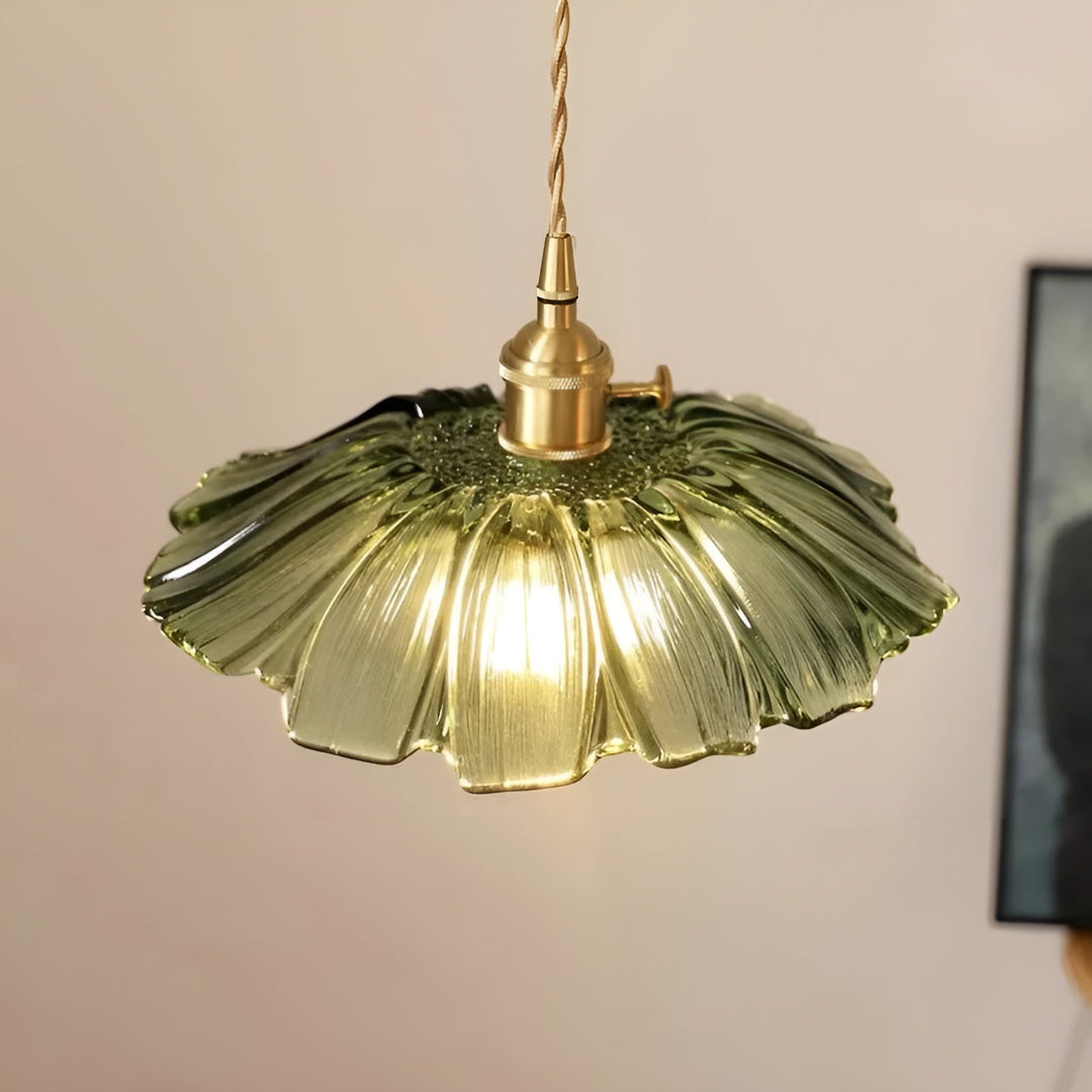 Hanging lamp with floral motif – Warm light & stylish design | For your home | Bowlift