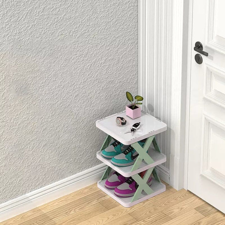 Foldable Multi-Layer Shoe Rack, Shoe Storage Shelf Organizer | Bowlift