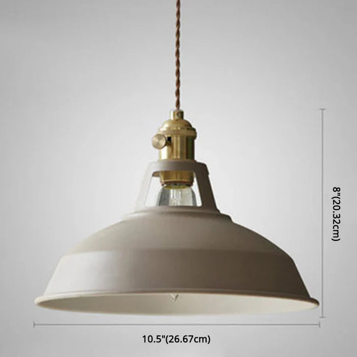 Industrial Retro Pendant Lamp - IronGlow | Bowlift