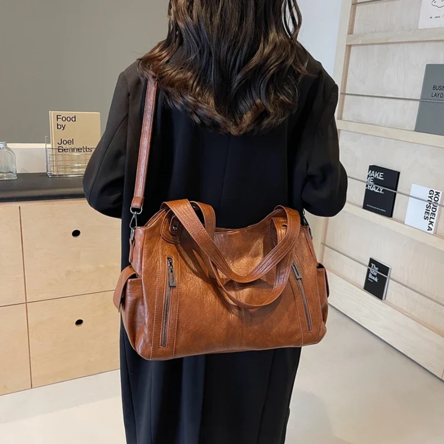 BowLift | Women’s Classic Multi-Compartment Shoulder Bag – Alma