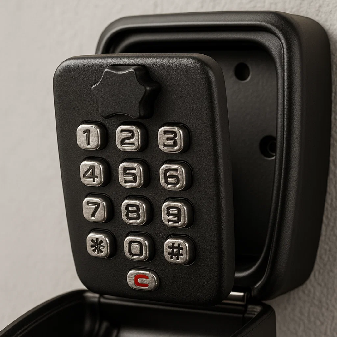 KeyGuard Outdoor Safe – Weatherproof Wall-Mounted Key Box | Bowlift