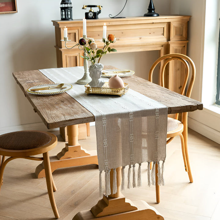 BowLift | Tassel Whisper Table Runner
