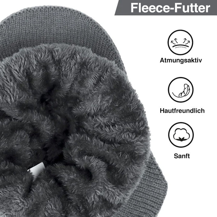 BowLift | Elastic warm ear protection knit cap