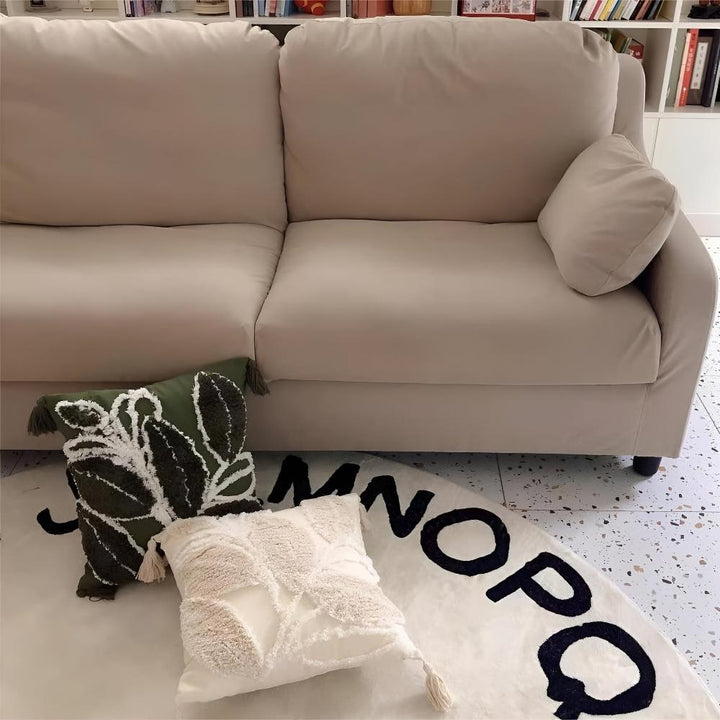 BowLift | Plush Leaf With Tassel Cushion Cover