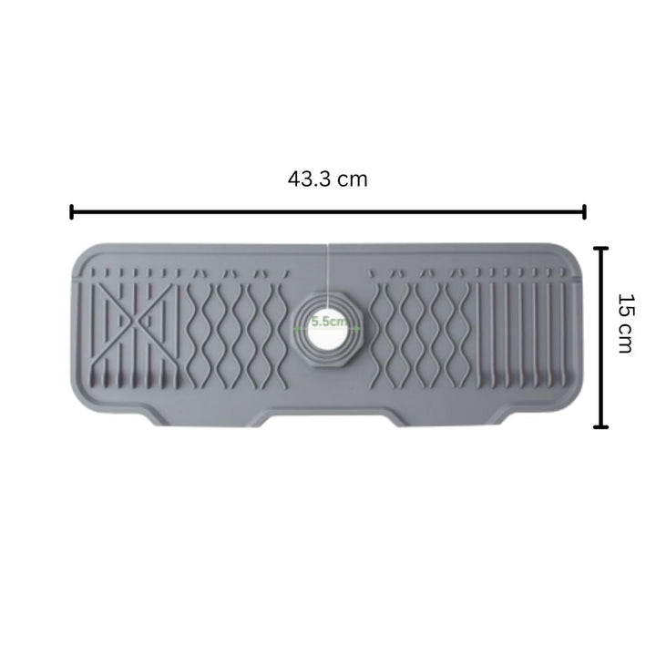 BowLift | Aqua Slope Rubber Faucet Sink Mat