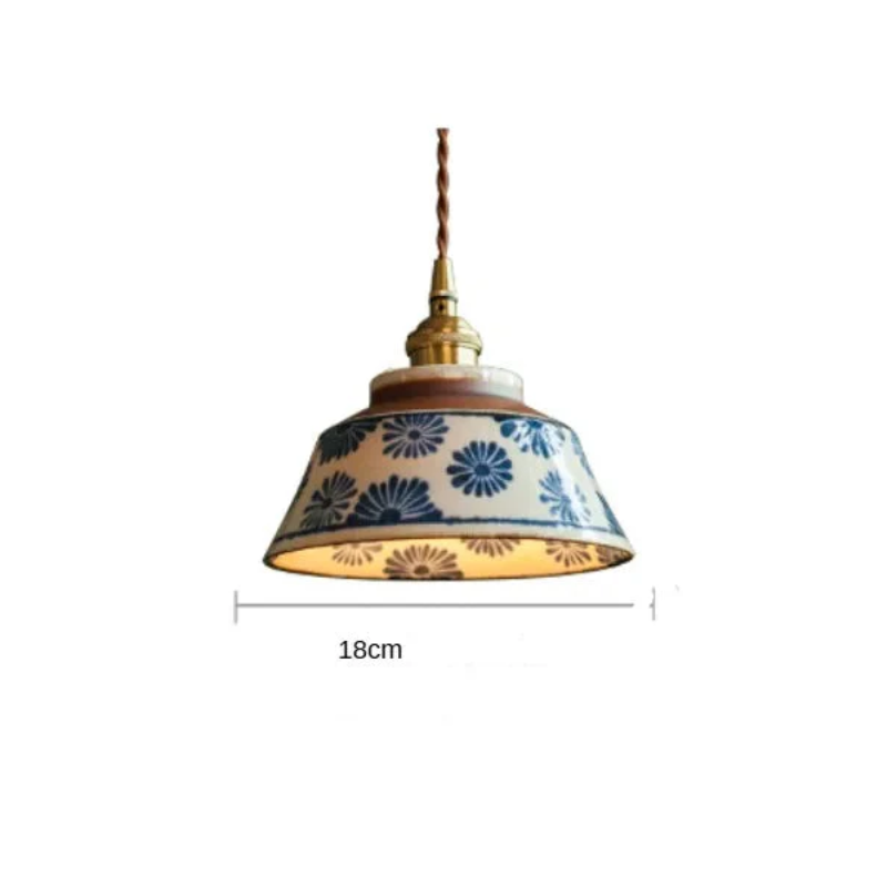 BowLift | Retro Japanese Pendant Light Made of Ceramic