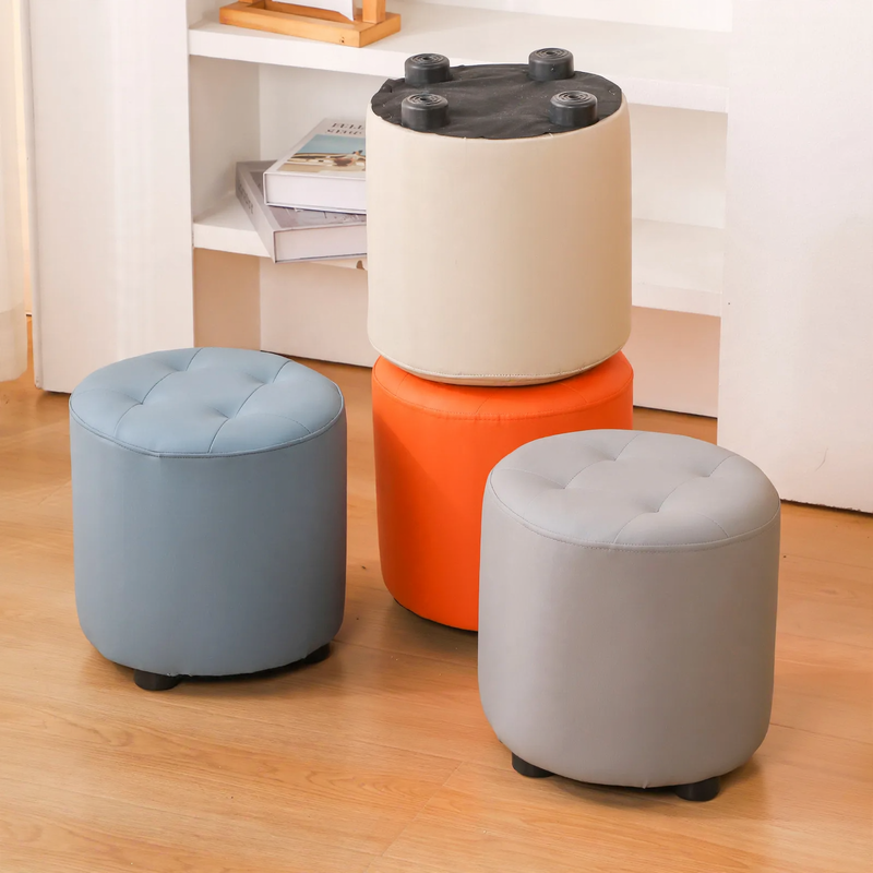 Beef wood seating cube with storage