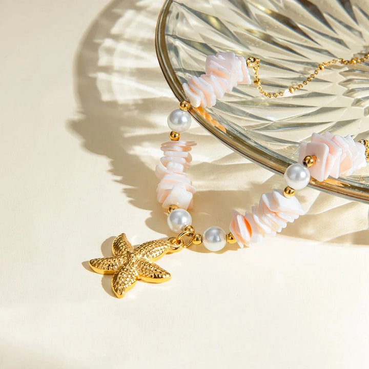 BowLift | 18k Boho Oceanic Sea Shell Necklaces