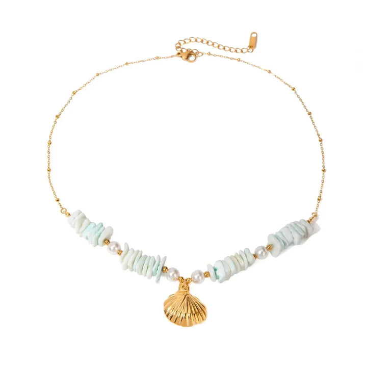 BowLift | 18k Boho Oceanic Sea Shell Necklaces