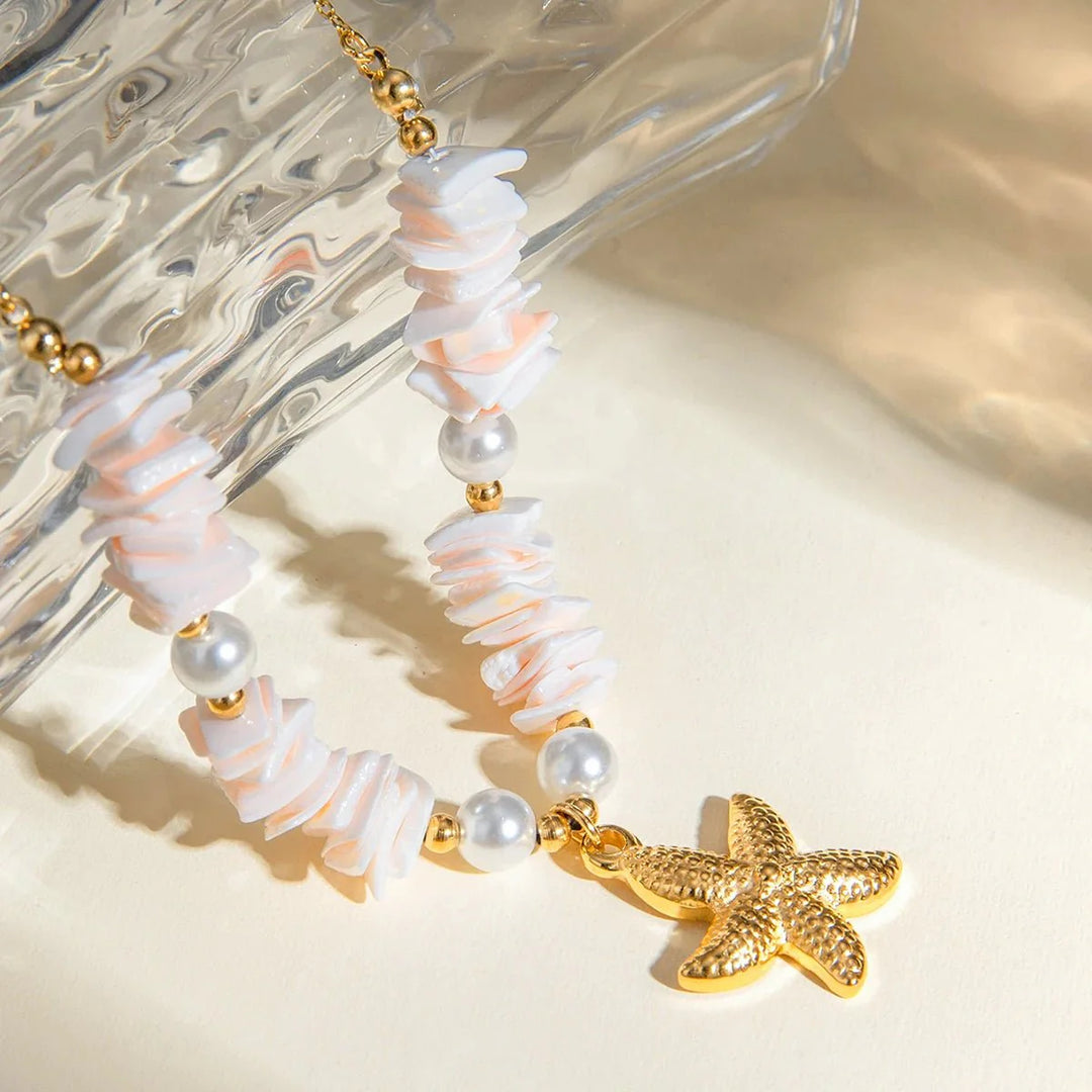 BowLift | 18k Boho Oceanic Sea Shell Necklaces
