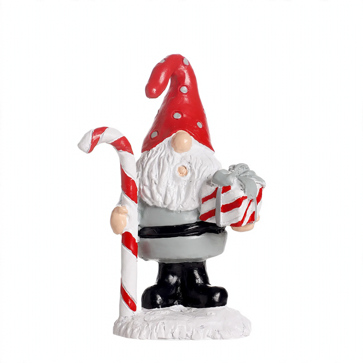 Decorative gnome figure made of resin