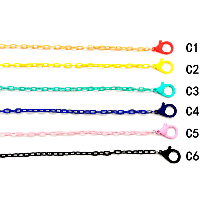Colorful Eyewear Retainer Chain Bowlift