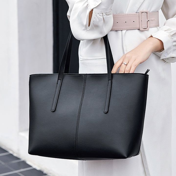 Modern Minimalist Structured Tote Bag