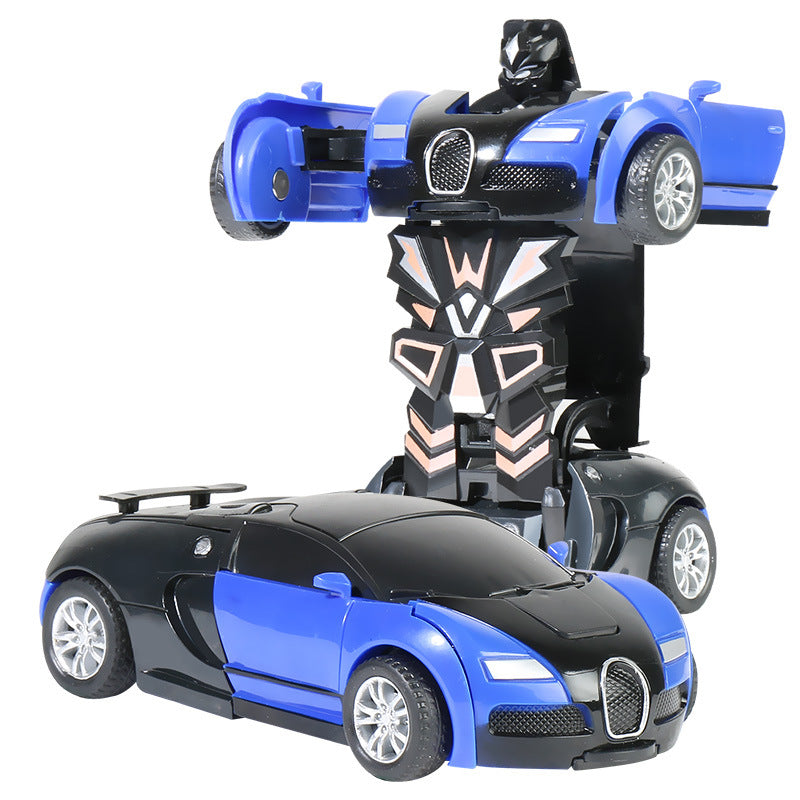 Transforming Racing Robot Car Toy Bowlift