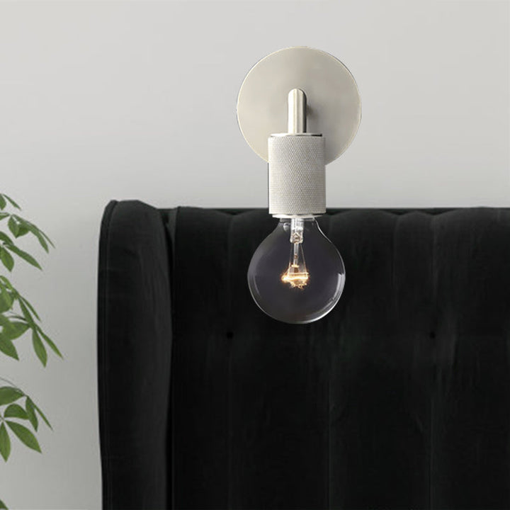 BowLift | Wall Light Brass Metal Double Bulb Sconce
