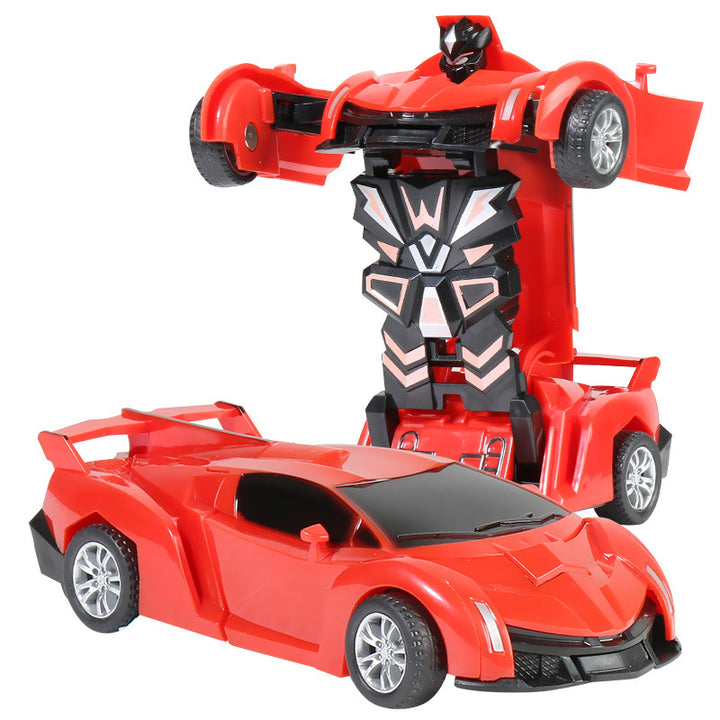 Transforming Racing Robot Car Toy Bowlift