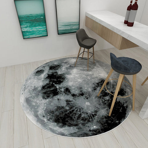 BowLift | Dark Red Pattern Carpet Polypropylene Steampunk Carpet Non-slip Machine Washable Rug for Bedroom