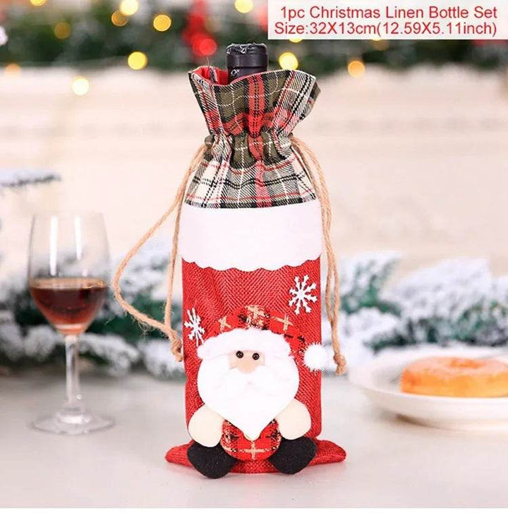 BowLift | Christmas Decorations Christmas Wine Bottle Socks